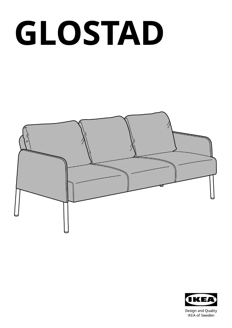 Image de la première page du manuel de l'appareil GLOSTAD 405.732.85