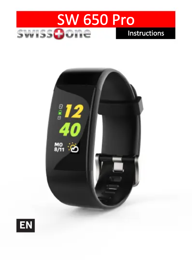 Page 1 de la notice Manuel utilisateur Swisstone SW 650 Pro