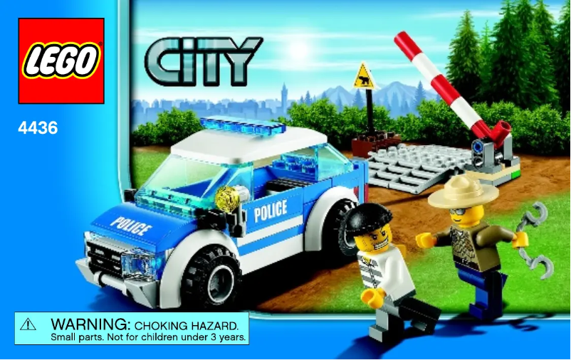 Page 1 de la notice Manuel utilisateur Lego Patrol Car
