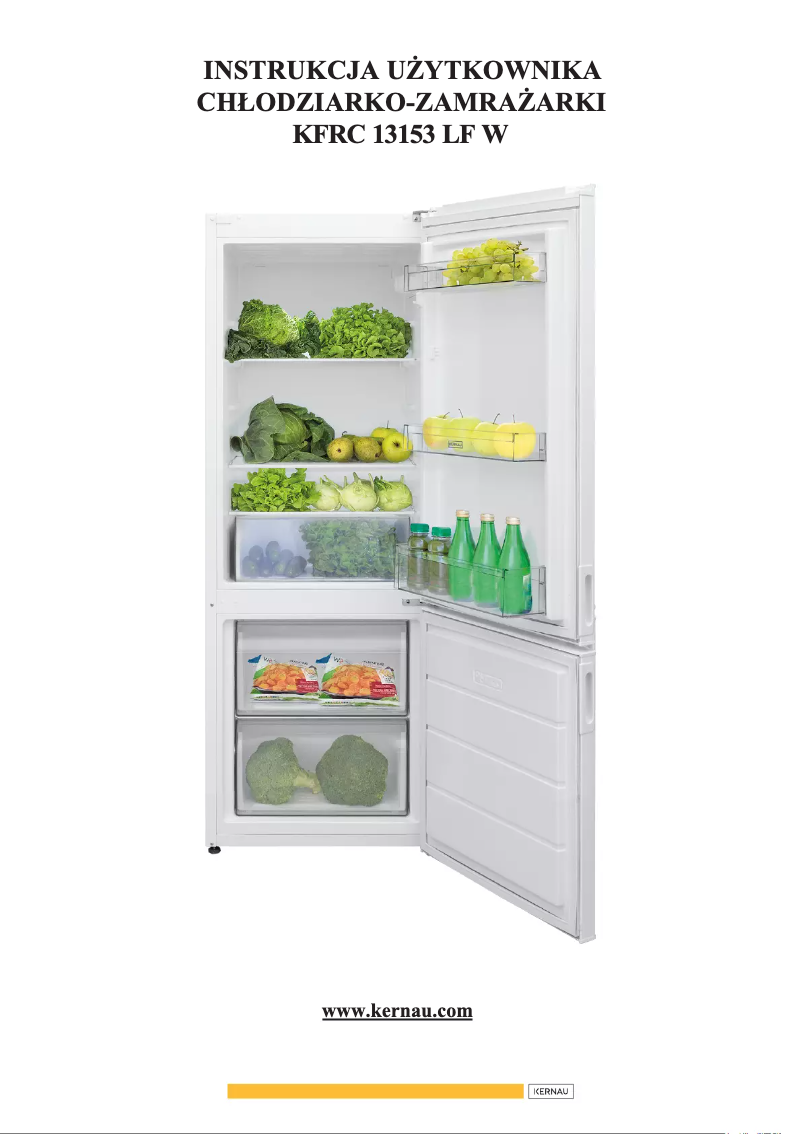 Page 1 de la notice Manuel utilisateur Kernau KFRC 13153 LF W