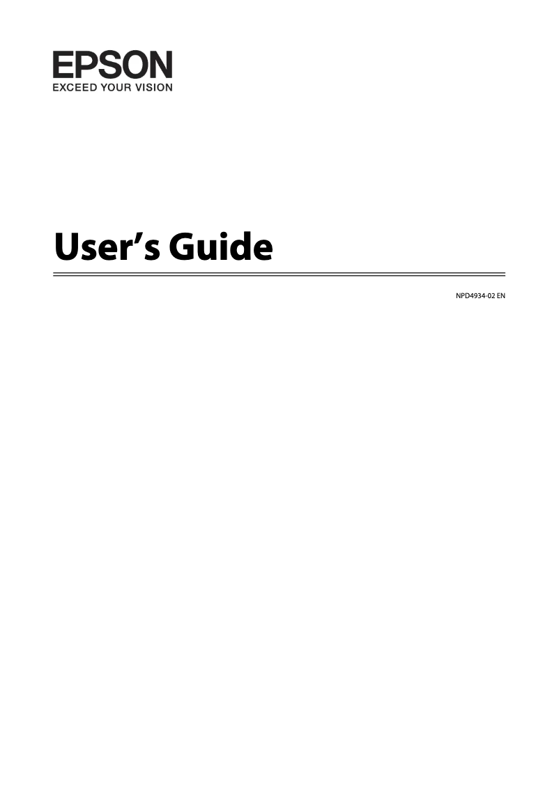 Página 1 del manual Manual de usuario Epson WorkForce Pro WF-5690DWF