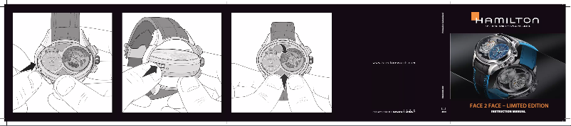 Page 1 de la notice Manuel utilisateur Hamilton Face 2 Face (Limited Edition)