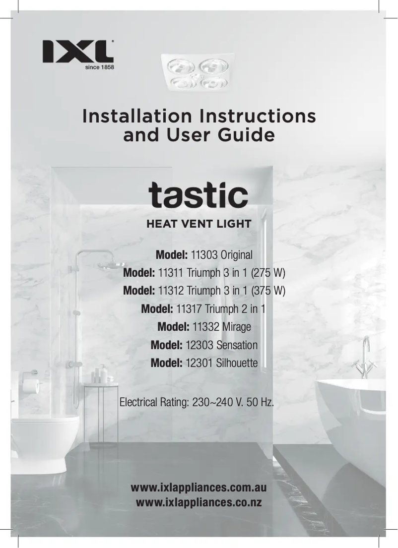 Página 1 del manual Manual de usuario IXL Tastic Triumph 11311