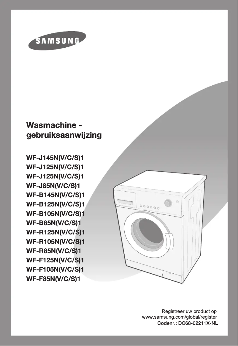 Page 1 de la notice Manuel utilisateur Samsung WFB145NV