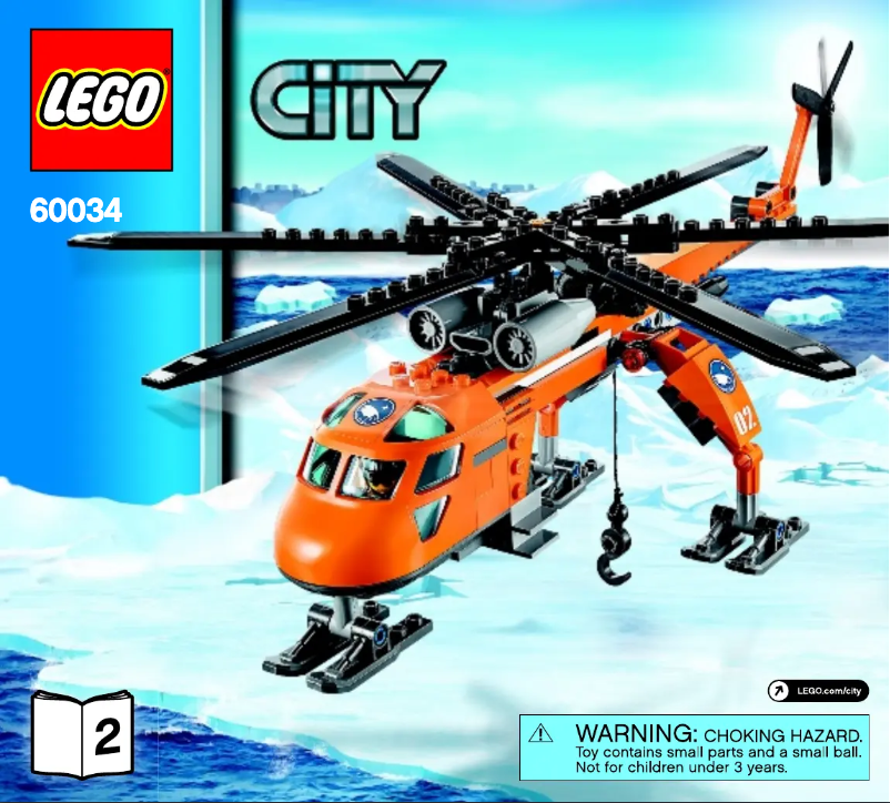 Page 1 of the manual User Manual Lego City 60034