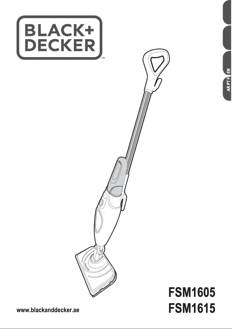 Page 1 de la notice Manuel utilisateur Black & Decker FSM1605