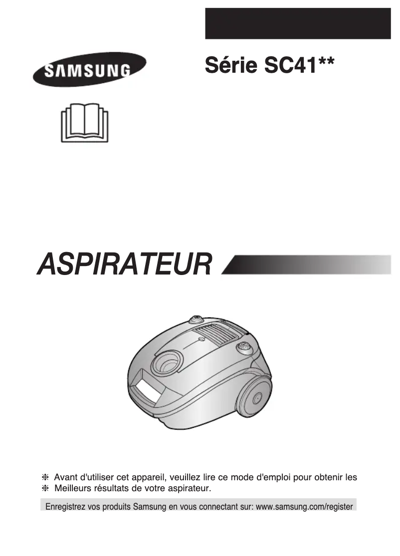 Página 1 del manual Manual de usuario Samsung SC41E0