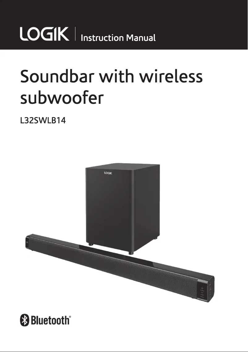 Page 1 of the manual User Manual Logik L32SWLB14