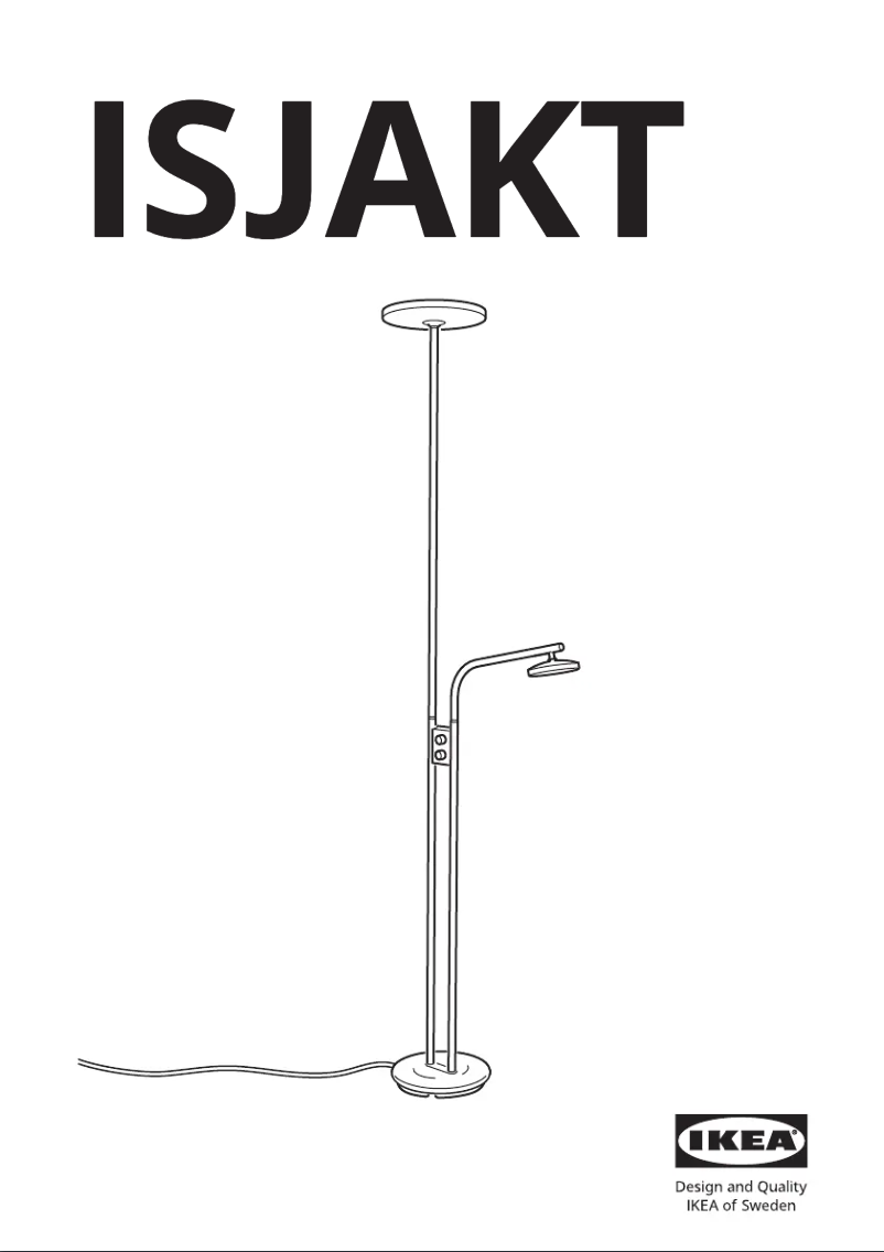 Image de la première page du manuel de l'appareil ISJAKT 704.597.16