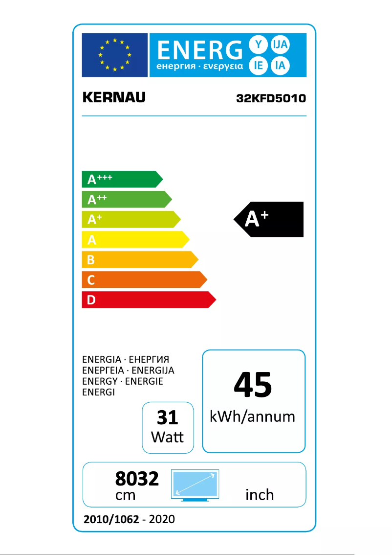 Página 1 del manual Manual de usuario Kernau 32 KFD 5010
