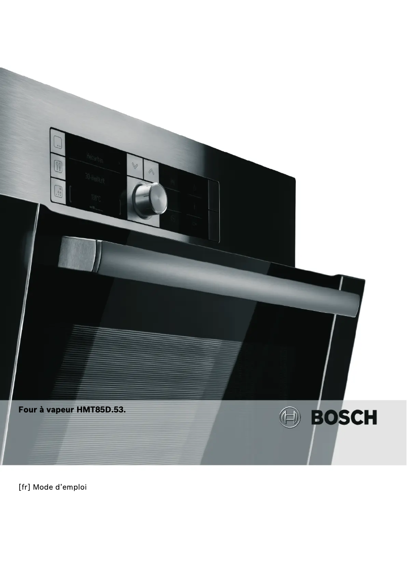 Page 1 de la notice Manuel utilisateur Bosch HMT85DL53B