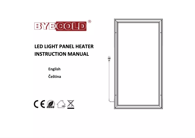 Page 1 de la notice Manuel utilisateur Byecold HHL 600