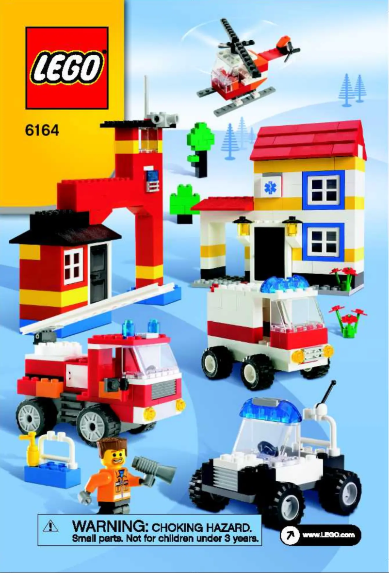 Page 1 de la notice Manuel utilisateur Lego Classic 6164