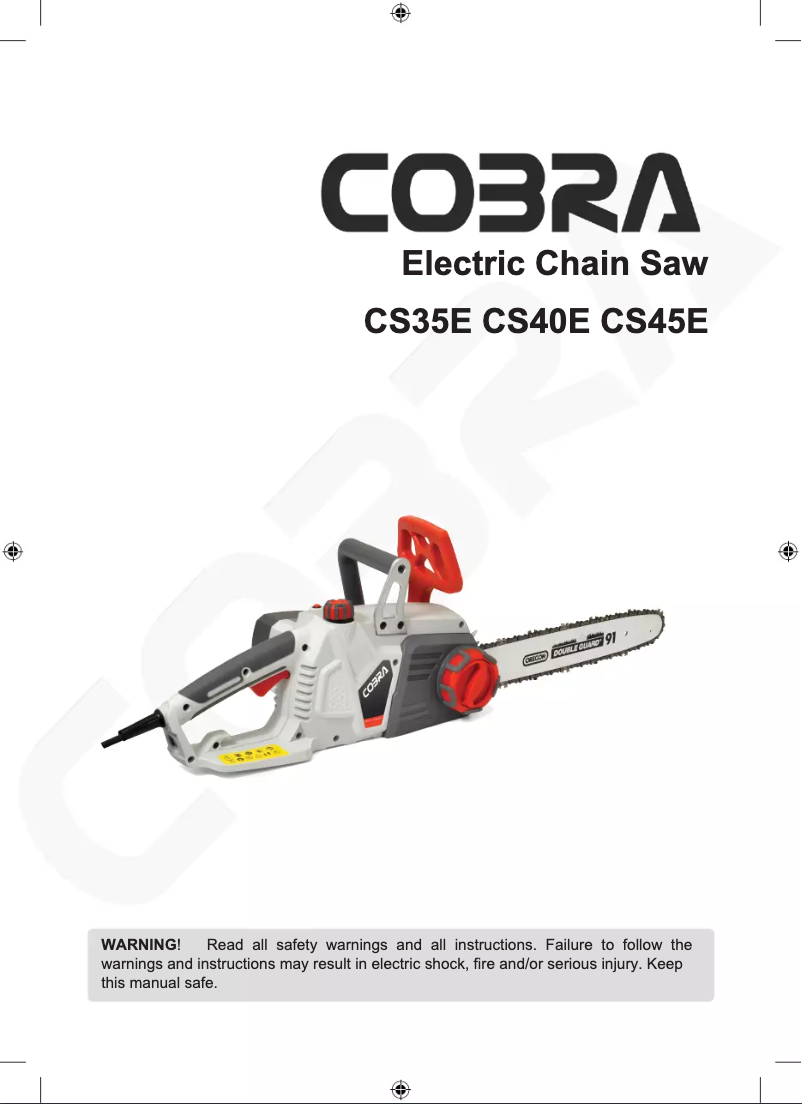 Page 1 de la notice Manuel utilisateur Cobra CS35E