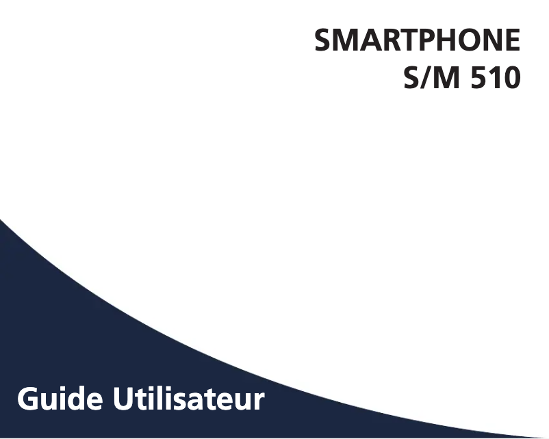Page 1 de la notice Manuel utilisateur Swissvoice S510-M