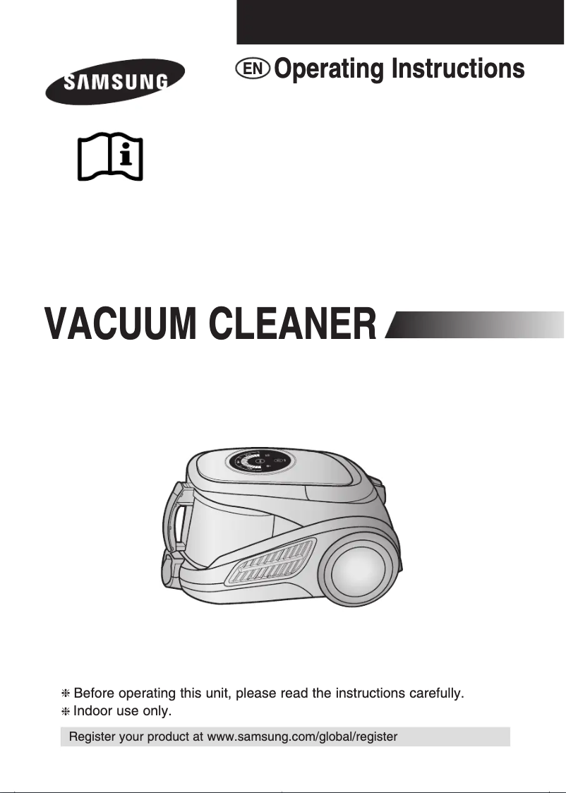 Page 1 de la notice Manuel utilisateur Samsung SC9540