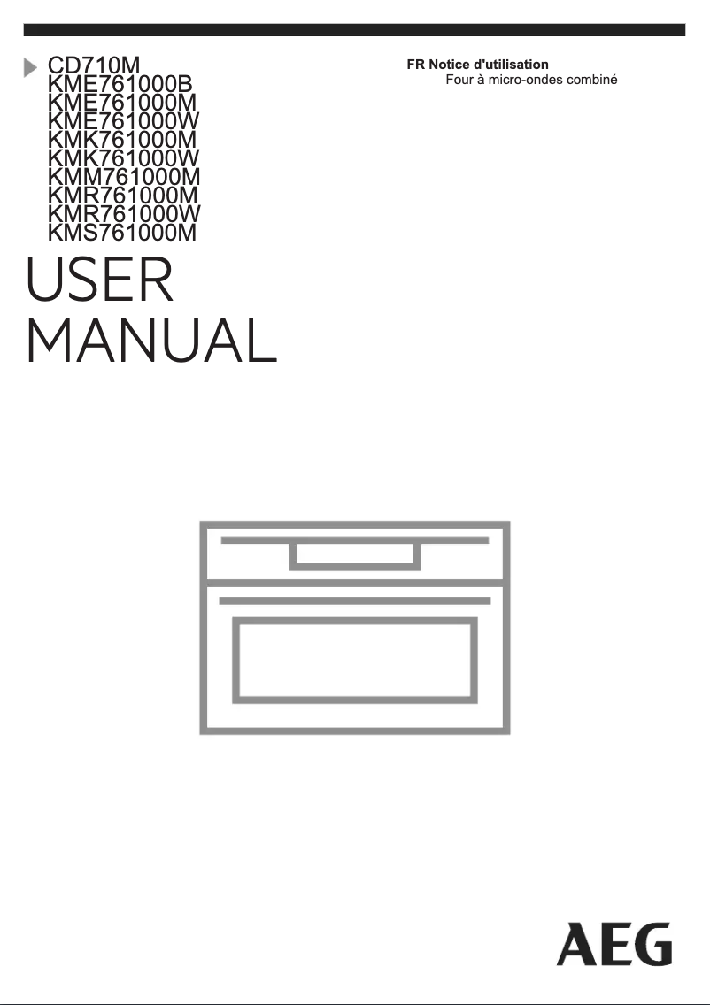 Página 1 del manual Manual de usuario AEG KME761000W