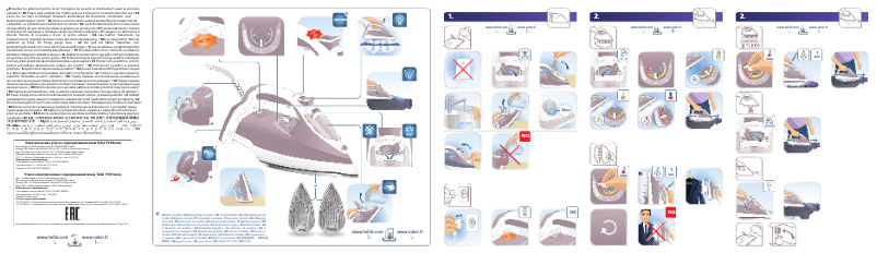 Page 1 of the manual User Manual Tefal FV9787E0