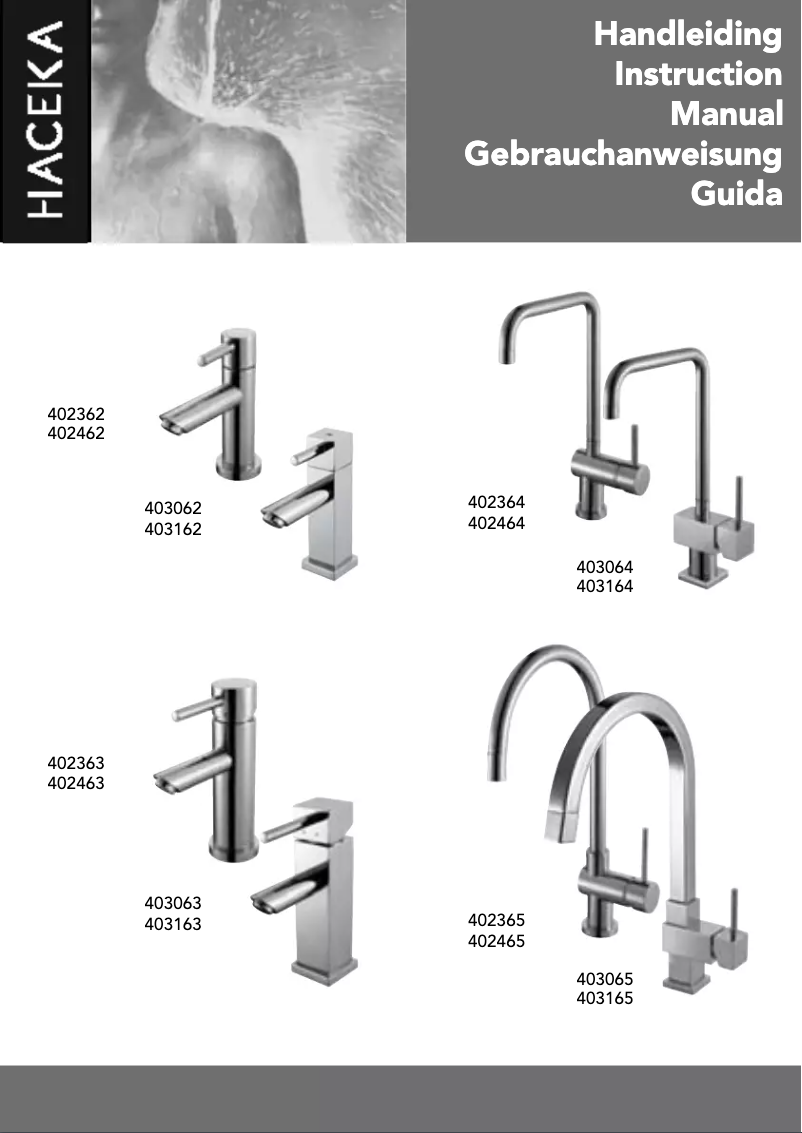 Page 1 de la notice Manuel utilisateur Haceka Kosmos 1143297