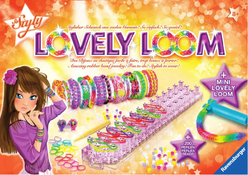 Page 1 de la notice Manuel utilisateur Ravensburger Lovely Loom