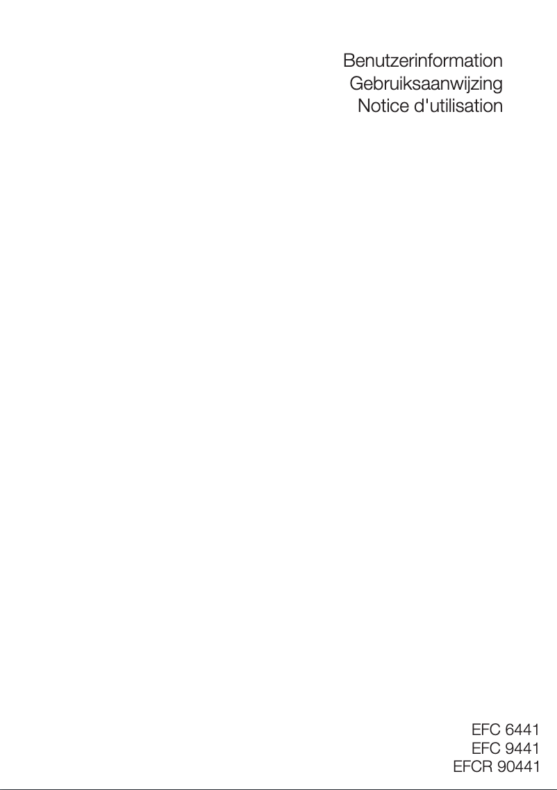 Página 1 del manual Manual de usuario Electrolux EFC6441