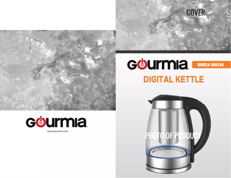 Página 1 del manual Manual de usuario Gourmia GDK240