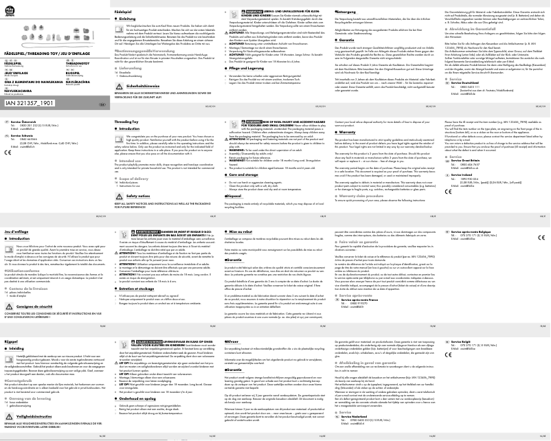 Página 1 del manual Manual de usuario Playtive HG05107