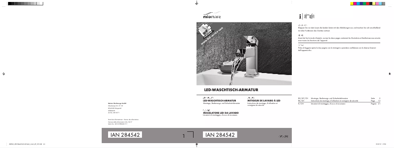 Página 1 del manual Manual de usuario Miomare IAN 284542