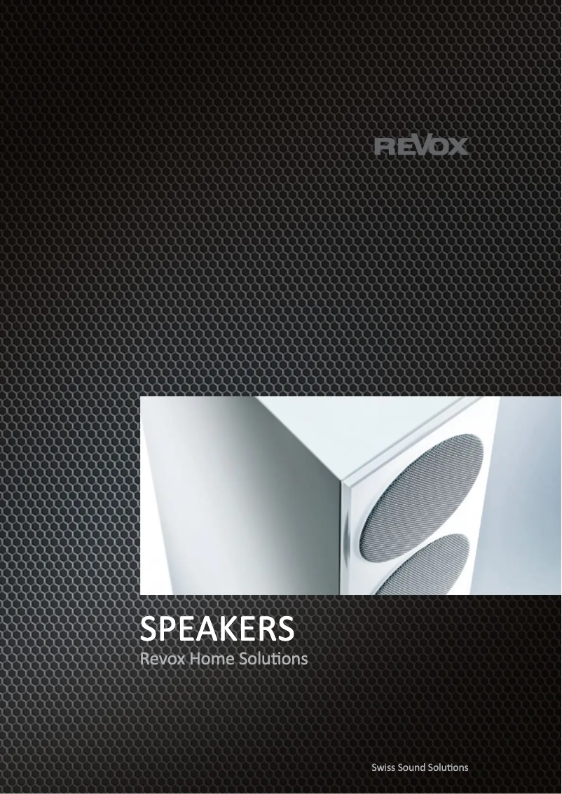 Page 1 de la notice Brochure Revox Bass S04 Active