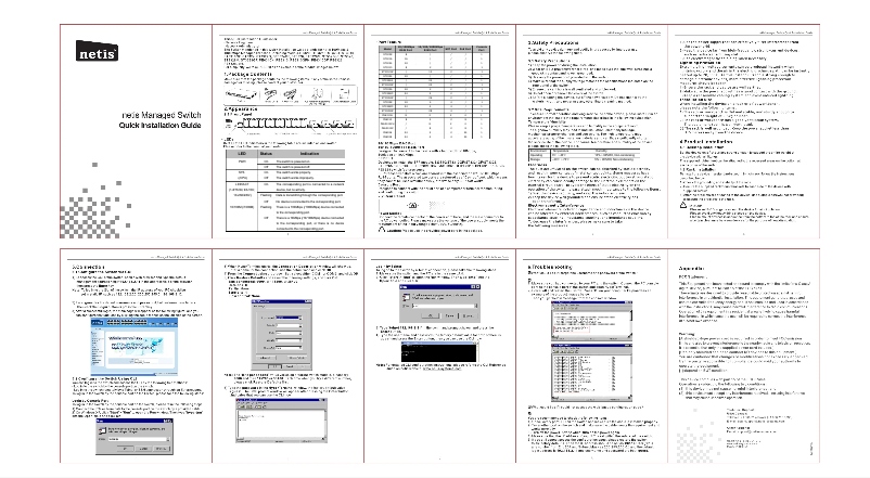Page 1 of the manual User Manual Netis ST3328