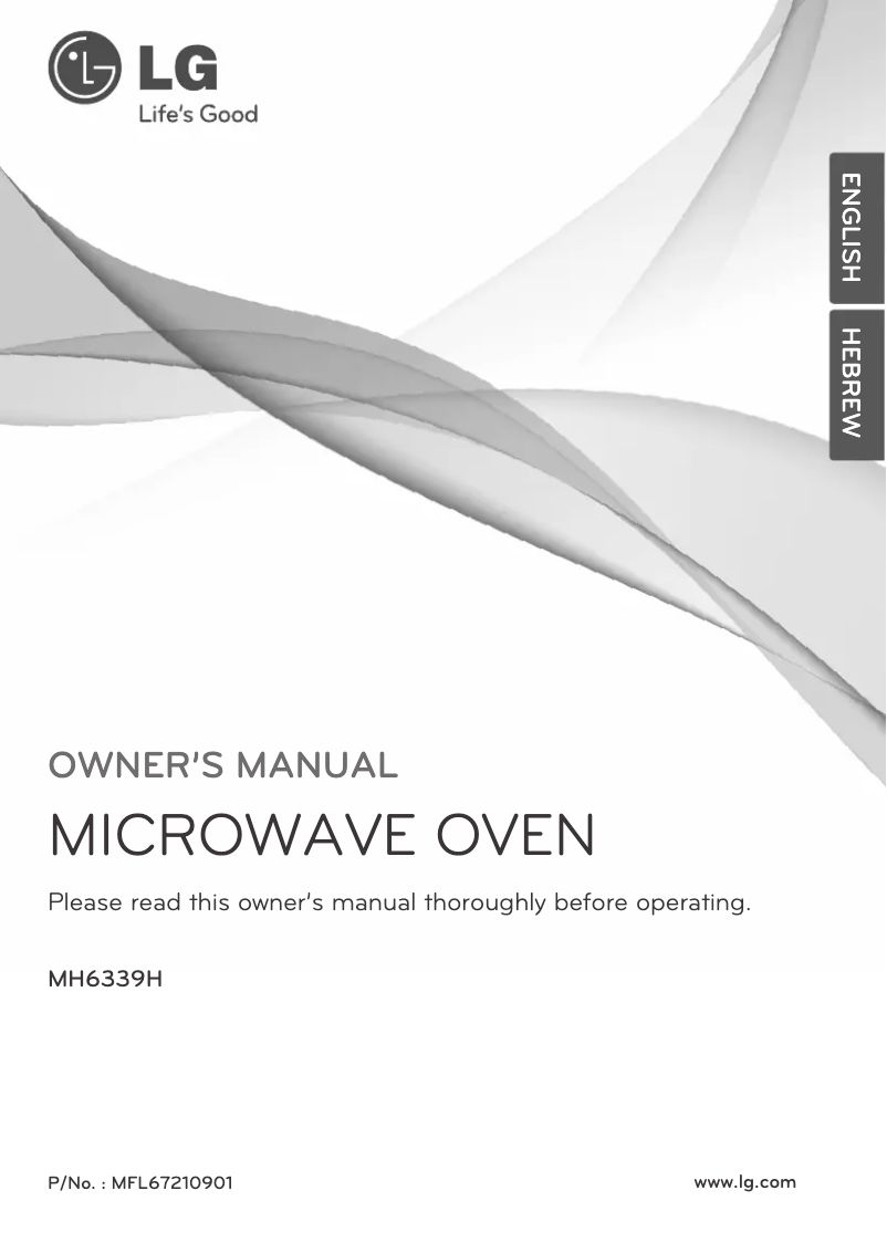 Página 1 del manual Manual de usuario LG MH6339H