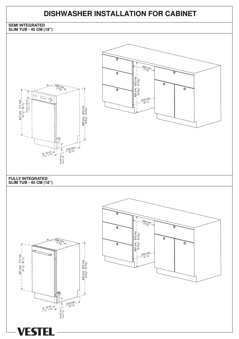 Page 1 de la notice Label énergétique Gram OMI 4230-90 RT