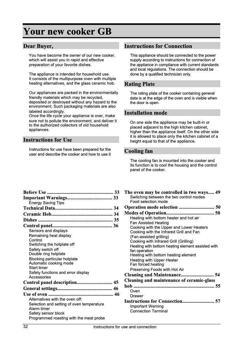 Página 1 del manual Manual de usuario Gorenje HEC50EP