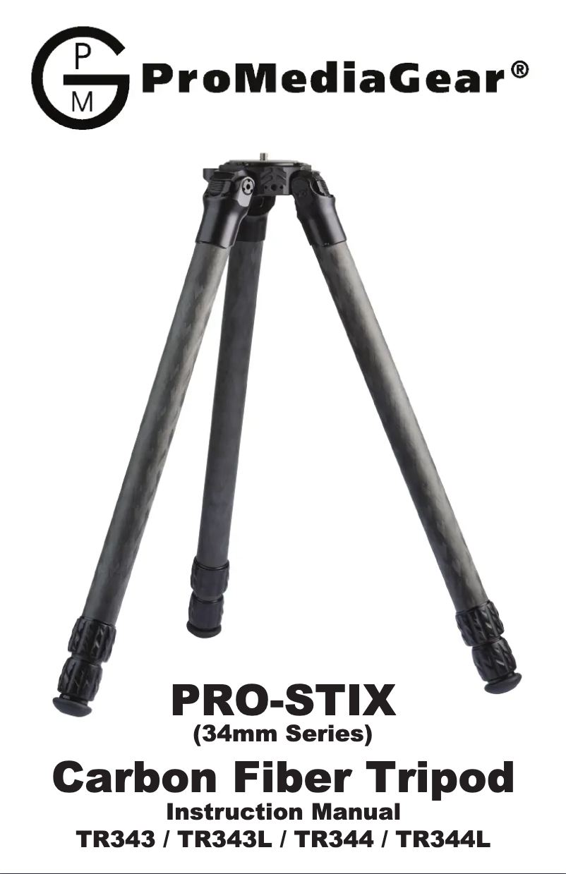 Page 1 de la notice Manuel utilisateur ProMediaGear TR343
