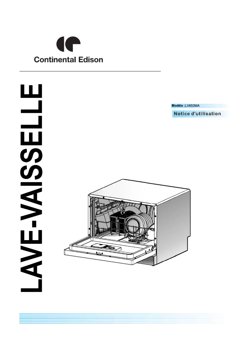 Page 1 de la notice Manuel utilisateur Continental Edison CELV653MA