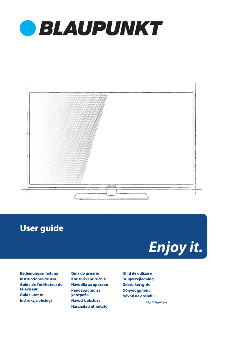 Page 1 of the manual User Manual Blaupunkt 32/233I-WW-5W2-FHBKUP-EU