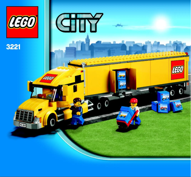 Page 1 of the manual User Manual Lego City 3221