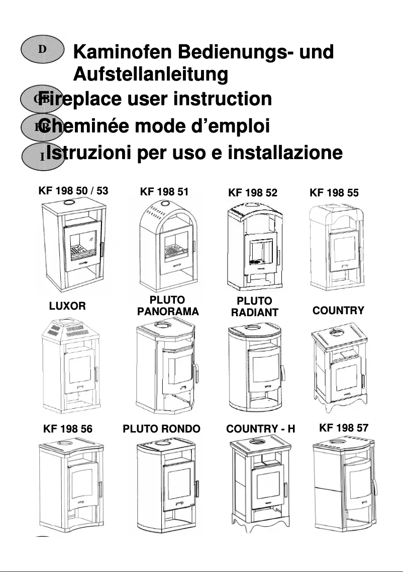 Página 1 del manual Manual de usuario Wamsler KF 198 55