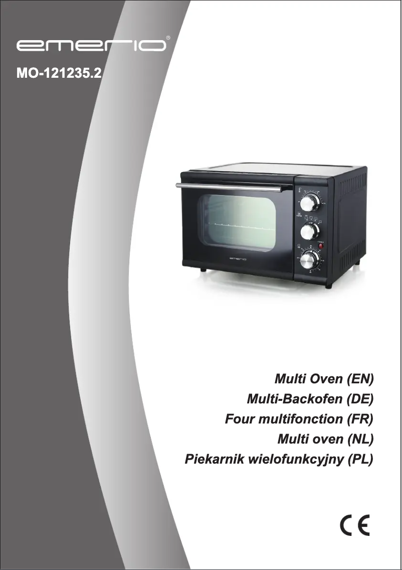 Página 1 del manual Manual de usuario Emerio MO-121235