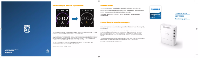 Página 1 del manual Manual de usuario Philips AS1100