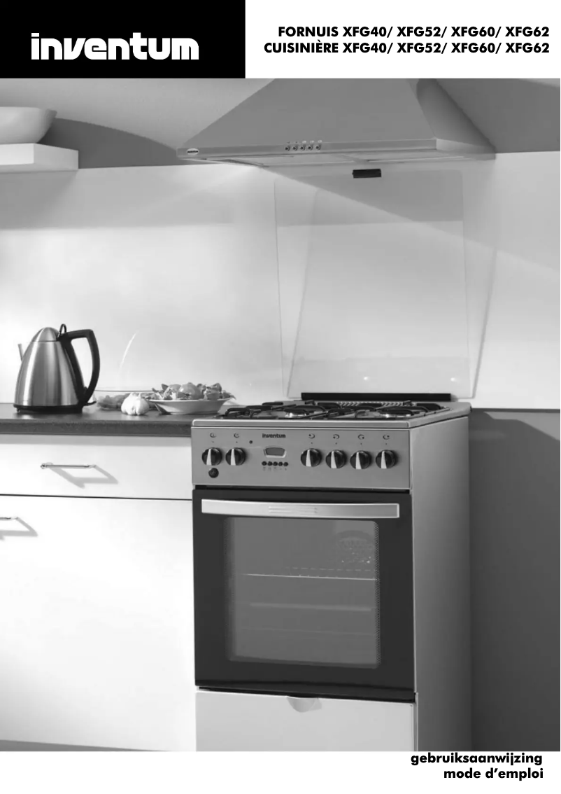 Page 1 de la notice Manuel utilisateur Inventum XFG60
