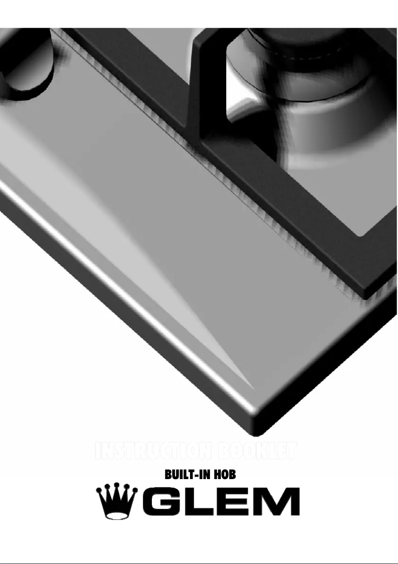 Page 1 de la notice Manuel utilisateur Glem Gas GTH32KIX