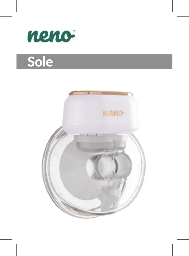 Page 1 de la notice Manuel utilisateur Neno Sole