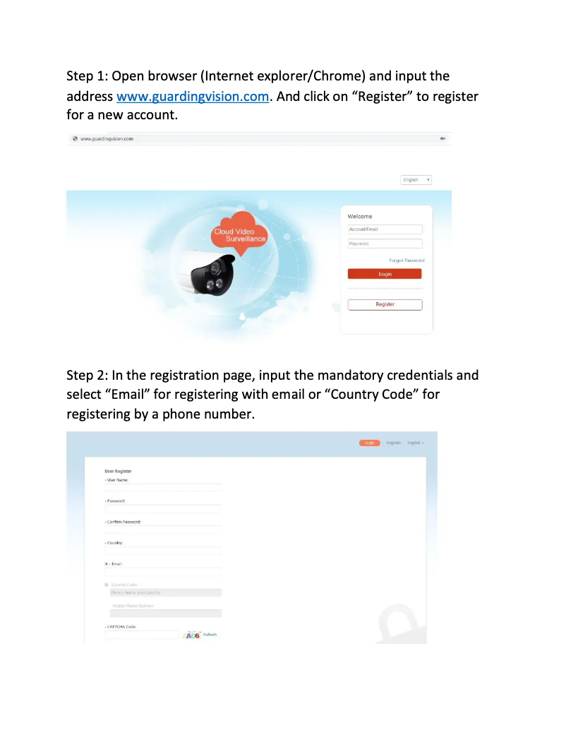 Page 1 de la notice Guide d'installation EtiamPro CCTVPROM22W
