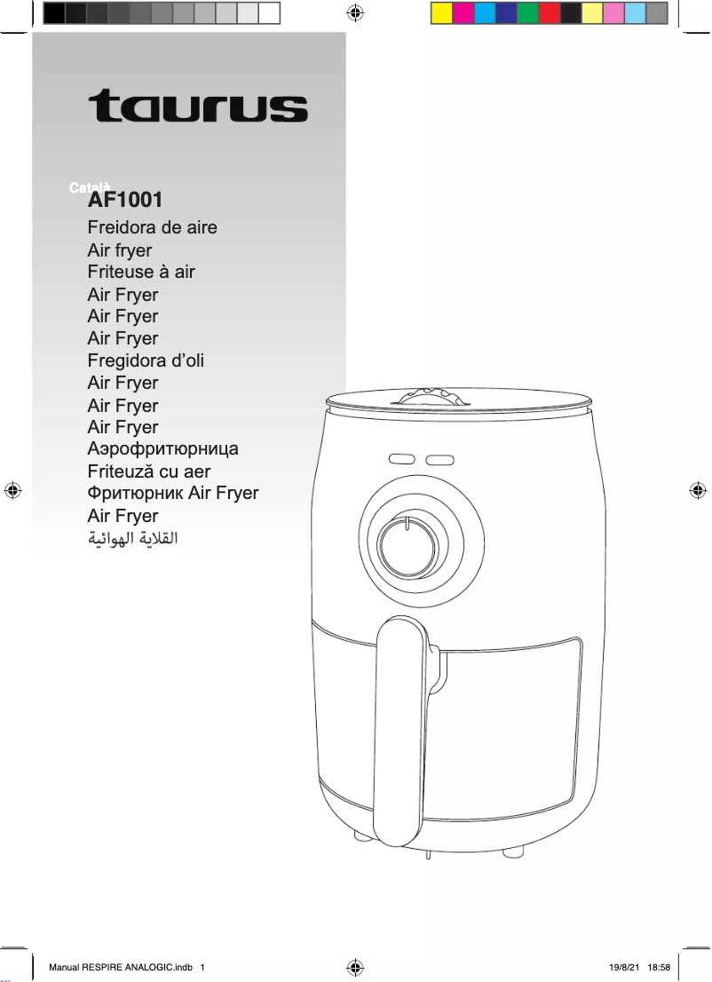 Page 1 de la notice Manuel utilisateur Taurus Respire Analogic