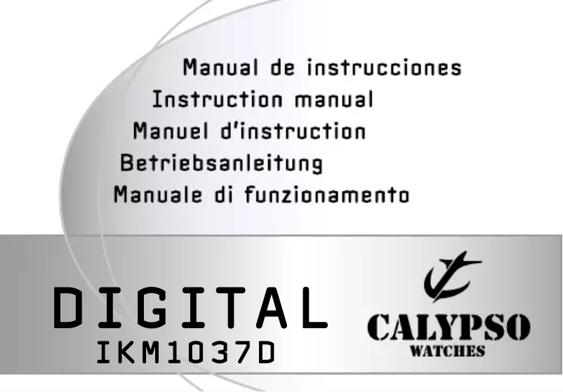 Page 1 de la notice Manuel utilisateur Calypso K5697 Digital