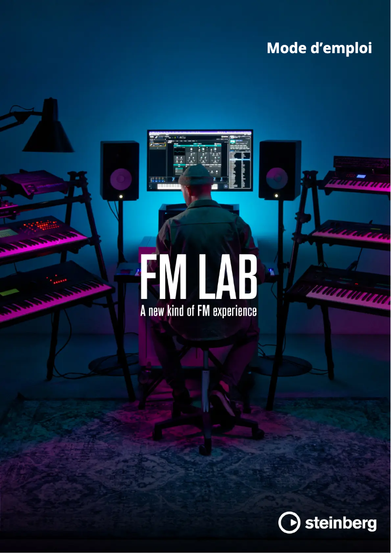 Page 1 of the manual User Manual Steinberg FM Lab