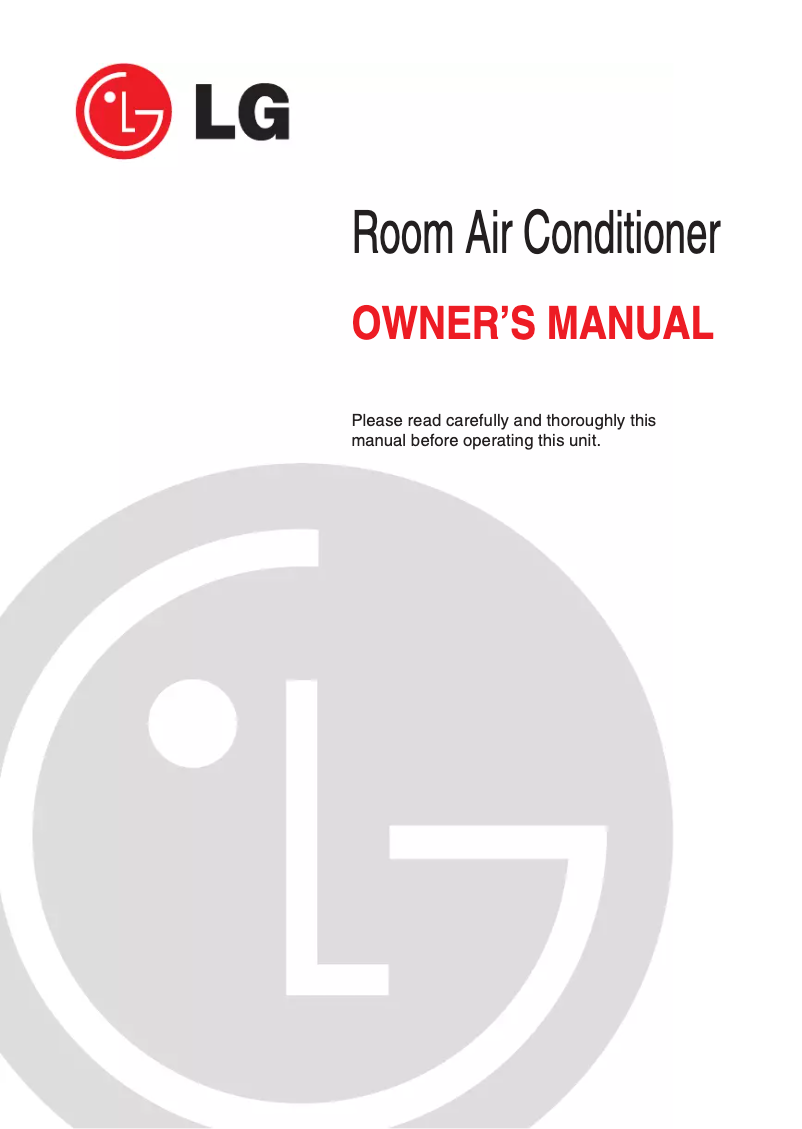 Page 1 de la notice Manuel utilisateur LG LS-S2462QC