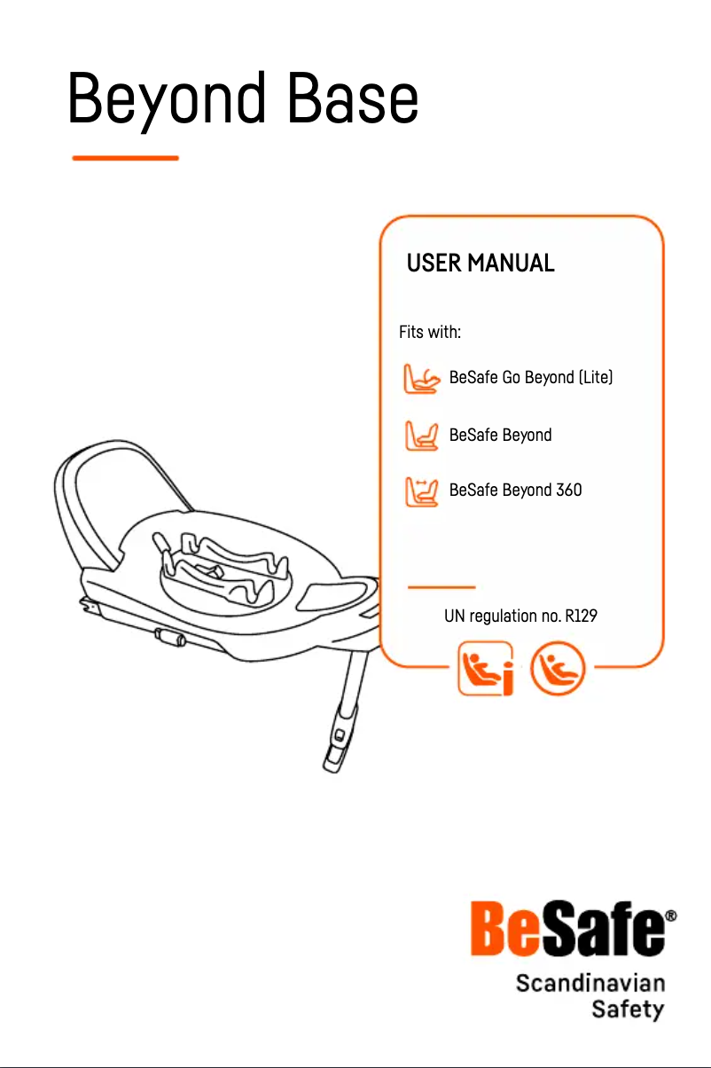 Page 1 de la notice Manuel utilisateur BeSafe Beyond Base