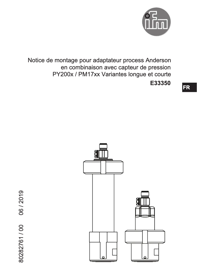 Página 1 del manual Manual de usuario IFM E33350